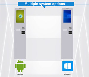18.5 21.5 27 inch màn hình cảm ứng Android tự phục vụ <span class=keywords><strong>kiosk</strong></span> với máy in và máy quét mã qr tất cả trong một thiết bị đầu cuối thanh toán - Product Image 6