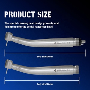 Pièce à main dentaire Turbine Bon équilibre Tête standard <span class=keywords><strong>de</strong></span> haute qualité Perçage dentaire Pièce à main <span class=keywords><strong>de</strong></span> turbine à grande <span class=keywords><strong>vitesse</strong></span> - Product Image 5