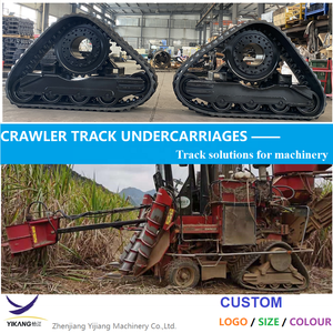 ชุดตีนตะขาบยางรูปสามเหลี่ยมใหม่ YIKANG ขนาด 6 ตัน สำหรับรถแทรกเตอร์การเกษตร โครงรถตีนตะขาบ โรงงานผลิตได้รับการรับรองมาตรฐาน ISO9001 - Product Image 2