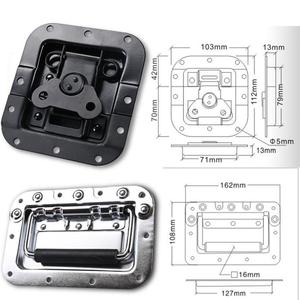 Cerraduras de Mariposa para Mayoristas, Accesorios de Ferretería, Cierres Integrados para Cajas de Transporte, Accesorios para Cajas de Aviación - Product Image 3