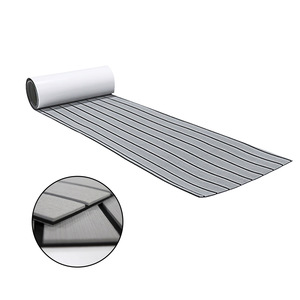 CNC EVA <b>Decking</b> Mat Grooved Interlocking Anti Slip Rectangle PU Minimalist Design Boat Flooring - Product Image 5