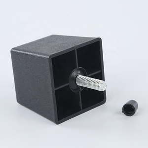 Gambe <span class=keywords><strong>per</strong></span> Mobili in Plastica ABS Resistenti e Moderne, Piedini Regolabili <span class=keywords><strong>per</strong></span> Letti Ospedalieri, Cucine, Hotel e Camere <span class=keywords><strong>da</strong></span> Letto - Certificati CE - Product Image 6