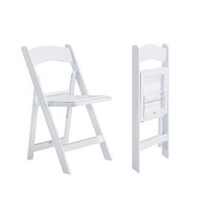 High Quality Padded Outdoor Events Wedding Party Plastic Resin White Wimbledon <strong>Folding</strong> <strong>Chair</strong> - Product Image 4