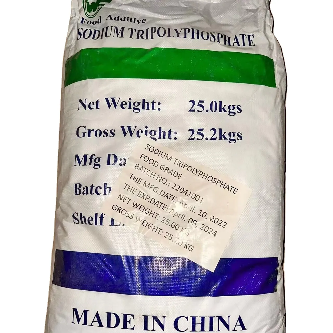 94% Min Sodium Tripolyphosphate STPP for Detergent Powder/ Laundry Powder tech Grade food grade