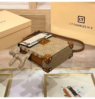 Sac à main vintage pour femme, style bandoulière, imperméable, doublure PVC avec fermeture éclair, sacoche de téléphone durable et portable
