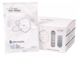 Mascarilla desechable KN95 para adultos con válvula de respiración respiradores y mascarillas - Product Image 3