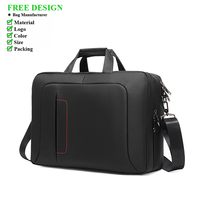 Maletín para Portátil de Negocios para Hombre, Impermeable y Duradero, de Tela Oxford, Compatible con Portátiles de 15.6 Pulgadas, Se Puede Llevar en la Mano o Cruzado al Hombro