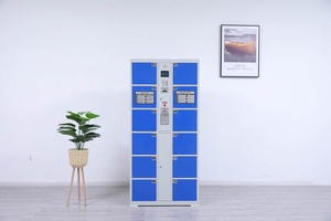 Parcel Delivery 12 <b>Door</b> Barcode Operated Steel Smart Locker - Product Image 2