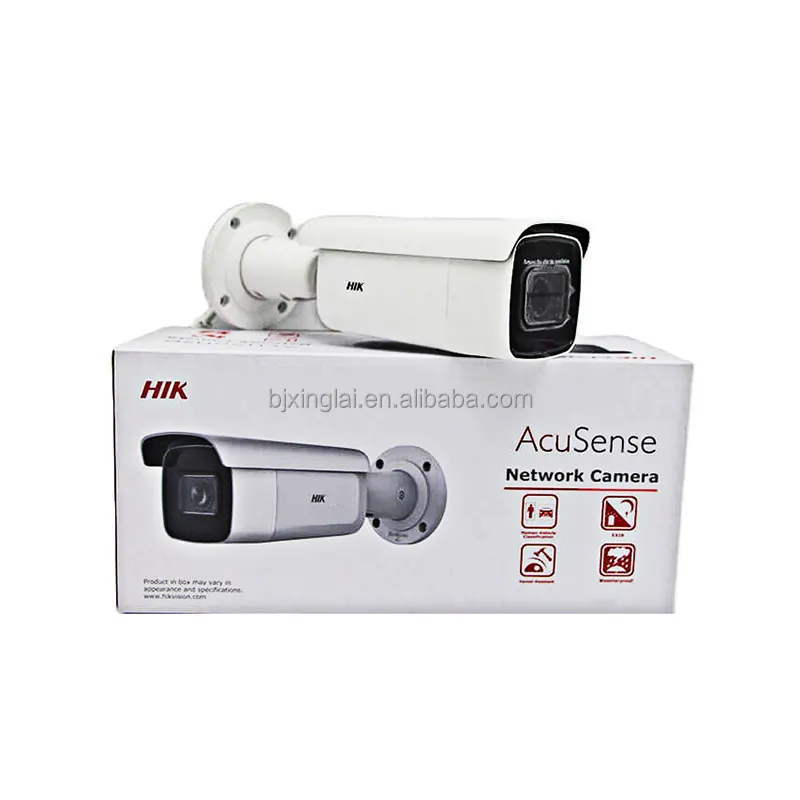 Cámara de seguridad de red Hik OEM Vision 8MP 4K IP CCTV Cámara varifocal Bullet POE de alta resolución de 8MP 2 K