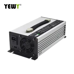 1200 W Auto-Batterielader 24 V 48 V für Bleisäure-Lithiumbatterie LifePO4 14,6 V/12 V Batterielader