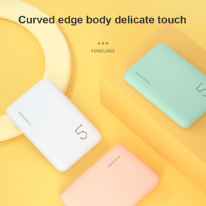 Biểu tượng tùy chỉnh ngân hàng điện cầm tay sạc 5000mAh sạc nhanh với Pin Li-polymer cho điện thoại di động kích thước nhỏ - Product Image 3