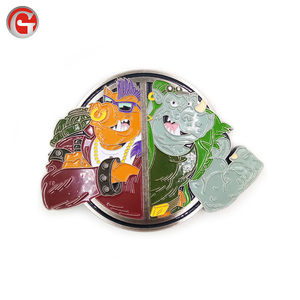 De aleación de Zinc de fundición de encargo creativa personaje de la película de metal hebilla de cinturón para hombre - Product Image 1