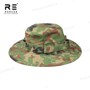 Gorra de Camuflaje Japonesa Estilo <span class=keywords><strong>Bonnie</strong></span>, Gorra de Pesca, Equipo Táctico, Ajustable, Resistente a los Rayos Infrarrojos, para Senderismo, de Poliéster y Algodón - Product Image 3
