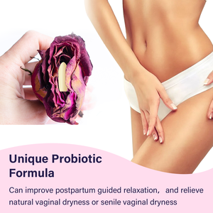 Thuốc đặt âm đạo Chinaherbs Probiotics Yeast Clean, làm se khít âm đạo, cân bằng độ pH, trị nấm, chứa acid boric, dạng viên nang Yoni Pops, điều trị nhiễm trùng BV - Product Image 5