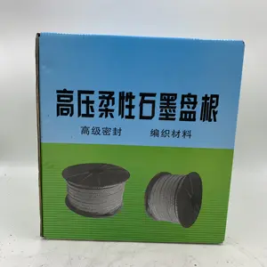 High-temperature Resistance Gland Packing Graphite Packing Or Ptfe Graphite Packing