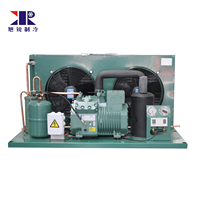 Unité de condensation d'air 6HP pour chambre froide, compresseur de réfrigération pour congélateur et refroidisseur