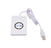 Lecteur de cartes de contrôle d'accès RFID 13,56 MHz, graveur NFC intelligent sans contact, copieur USB S50 M1, ABS