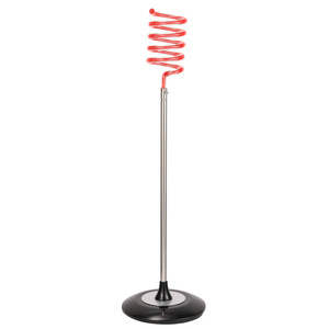 Soporte para secador de pelo de acero inoxidable, diseño moderno y sencillo para salón, hotel, uso doméstico, negro, blanco, naranja, rosa, azul, amarillo, rojo - Product Image 3