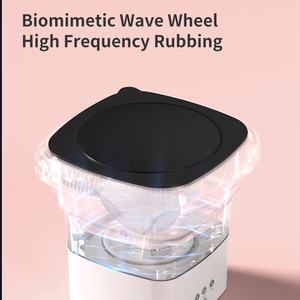 <b>Portable</b> <b>Mini</b> Automatic Chinese <b>Washing</b> <b>Machine</b> Small Household Plastic With and Manual Power Source Professional <b>Washing</b> Machin - Product Image 5