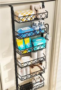 Qua cửa đựng thức ăn giỏ tổ chức Rack với 6 ,8 điều chỉnh giỏ treo phía sau cửa trở lại tổ chức kệ cho nhà bếp - Product Image 3