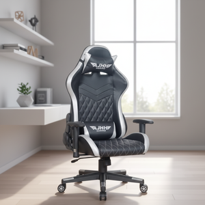 Chaise de jeu ergonomique confortable de haute qualité en cuir synthétique réglable en hauteur 5939 Chaise de jeu Racing 5939 59 - Product Image 1