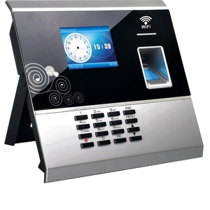 เครื่องบันทึกเวลาด้วยลายนิ้วมือไบโอเมตริกซ์ RFID ระบบ TCP/IP พร้อมซอฟต์แวร์คลาวด์และ SDK สำหรับบันทึกเวลา - Product Image 1