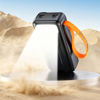 Batterie Li-Polymère Portable de Haute Qualité 30000mAh avec Affichage Numérique LED, 4 Sorties USB Type-C, Charge Rapide PD22.5W, Power Bank