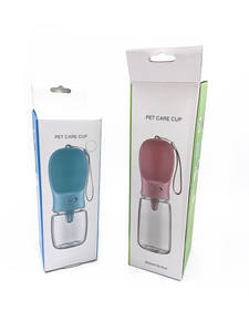 पोर्टेबल एब्स प्लास्टिक पालतू कटोरा पर्यावरण के अनुकूल प्रभार्य आउटडोर भोजन और पिल्ले और बिल्लियों के लिए पानी पीने का फव्वारा - Product Image 6