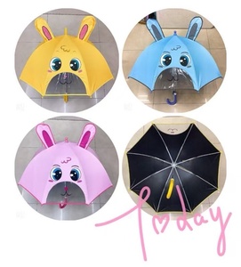 Fábrica China Ofrece <span class=keywords><strong>Paraguas</strong></span> Infantiles Clásicos Rectos con Diseño 3D Personalizado, Económicos, con Control Semiautomático y Estilo de Dibujos Animados - Product Image 4