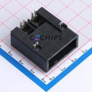 HC-10.16-2AW-05 Wire-to-Board Pin Header Bent Lead Through Hole,P=10.16mm Connector 1x2P 10.16mm Right Angle Insert 2P - Product Image 1