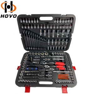 215PC Ổ Cắm Chuyên Nghiệp <span class=keywords><strong>Set</strong></span> CRV Chất Liệu Dụng Cụ Cầm Tay 1/2 3/8 1/4 Ổ Cắm Công Cụ Thiết Lập Sửa Chữa Ô Tô Chuyên Nghiệp Ổ Cắm Bộ - Product Image 1