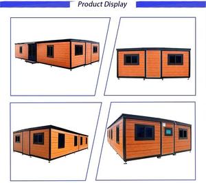 X <b>House</b> Folding 20ft 40ft Prefab Portable Container Home Expandable Mobile 3 Bedroom Modular Postmodern Design - Product Image 5