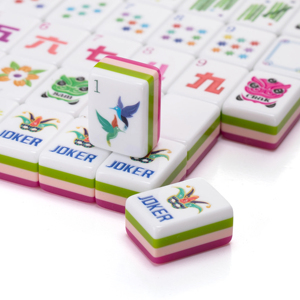 Fichas de Mahjong Americanas Personalizadas al por Mayor, Vibrantes Diseños de <span class=keywords><strong>Carnaval</strong></span> y Florales en Acrílico, Pedidos al por Mayor OEM/ODM - Product Image 3