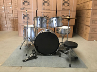 Ensemble de batterie numérique Jazz de couverture en PVC OEM 5 PC adulte de haute qualité (DSET-210B)