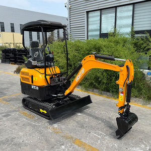 Micro pelleteuse remorquable HIGHTTOP de 2 tonnes Petite pelleteuse HT20 Mini pelleteuse à chenilles à vendre - Product Image 6