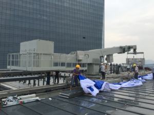 Équipement de nettoyage de vitres certifié CE et EAC, gondole de nettoyage de fenêtres pour l'entretien des bâtiments - Product Image 5