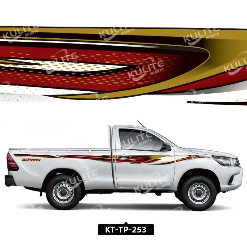 4x4 adesivo hilux 4D adesivos 2022 Novo Styling carro hilux corpo adesivo