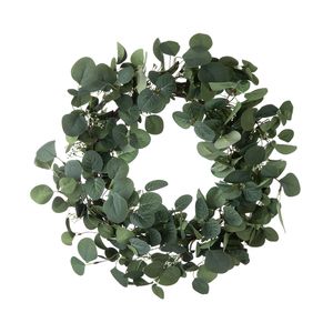 <span class=keywords><strong>Guirnalda</strong></span> <span class=keywords><strong>de</strong></span> eucalipto <span class=keywords><strong>de</strong></span> hoja <span class=keywords><strong>de</strong></span> manzana MW61666, <span class=keywords><strong>flores</strong></span> artificiales, plantas verdes, decoración <span class=keywords><strong>de</strong></span> fondo <span class=keywords><strong>de</strong></span> pared para fiesta, boda y hogar - Product Image 1