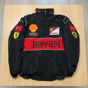 Chaqueta de Carreras Ferrier Suderia, Bordada, Manga Larga, Cortavientos, para Hombre, Verano, 100% Algodón, Anti-UV, para Motociclismo y Automovilismo - Product Image 3