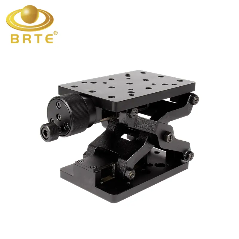 BRTE7SVM0160 이중 가위 모양의 정밀 수직 평행 단계 수동 랩 잭