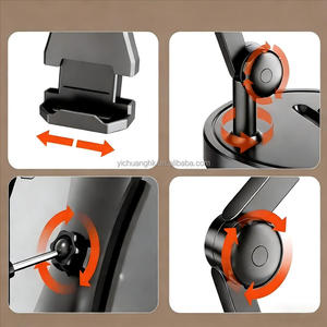 Overhead Shooting Metal Desk Mobile Phone Stand 360 Adjustable Telescopic <b>Frame</b> - Product Image 2