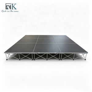 ระบบอุปกรณ์เวทีงานแต่งงานแบบพกพา ชุดเวทีคุณภาพสูงสำหรับการแสดงสด - Product Image 1