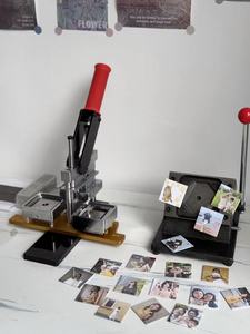 Nieuw Huis Product Maken Machines Metalen Vierkante Rechthoek Koelkast Magneet Foto Magneet Productie Persmachine Voor Badge Magneet - Product Image 5