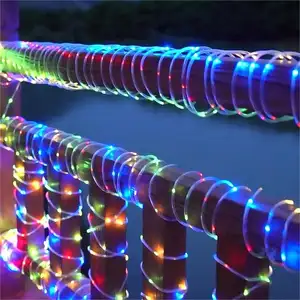 Decoração de iluminação de Natal Luzes de tira LED flexíveis Luzes de corda LED de Natal