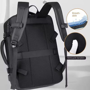 Mochila Expandible de Gran Capacidad para Portátil de 17 Pulgadas, Impermeable, para <span class=keywords><strong>Viajes</strong></span> de Negocios, con Carga USB para Hombre, Mochila para Computadora OEM - Product Image 5