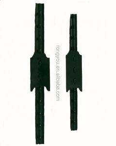 Poste de Valla Metálico en Forma de T, Pintado de Verde, Fácil de Ensamblar, Poste de Acero con Remaches, Poste de Valla, Poste de Acero en Forma de T en Venta - Product Image 4