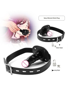 Sex Toy per Adulti: Boccaglio in Silicone a Doppia Testa per Stimolazione Orale, Addestramento Passionale, Stimolazione per Coppie, Discipline e Punizione, Tortura - Product Image 6