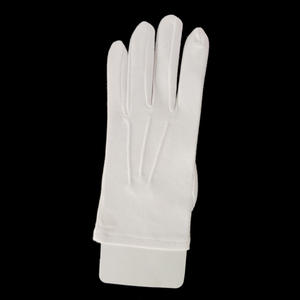 Guantes de mano suaves y cómodos para varias ocasiones, de color blanco, 100% algodón - Product Image 2