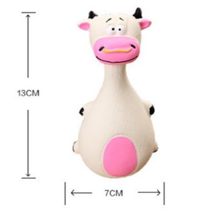 Elf-Jouez aux jouets pour chiens grinçants dans des formes de dessins animés adorables! Parfait pour Teddy & bouledogues français. Fabriqué en durable pour mâcher - Product Image 6