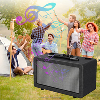 M5505 Haut de gamme, qualité originale, caisson de basses actif portable en cuir et bois, subwoofer d'occasion, super basses, enceinte sans fil